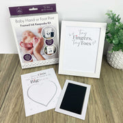 Baby Hand or Foot Print Framed Ink Keepsake Kit - 2 Designs image 8