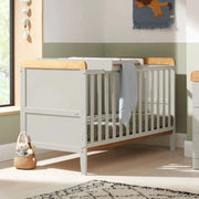 Tutti Bambini Rio 2 Piece Room Set with Deluxe Fibre Mattress - Dove Grey/Honey Oak image 3