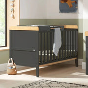 Tutti Bambini Rio 2 Piece Room Set with Sprung Mattress - Slate/Honey Oak image 3