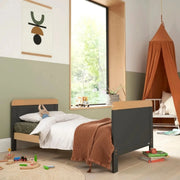 Tutti Bambini Rio 3 Piece Room Set with Deluxe Fibre Mattress - Slate/Honey Oak image 5