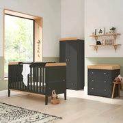 Tutti Bambini Rio 3 Piece Room Set with Pocket Sprung Mattress - Slate/Honey Oak image 1
