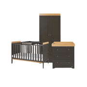 Tutti Bambini Rio 3 Piece Room Set with Pocket Sprung Mattress - Slate/Honey Oak image 2