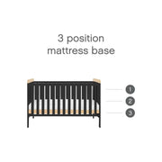 Tutti Bambini Rio 3 Piece Room Set with Pocket Sprung Mattress - Slate/Honey Oak image 3