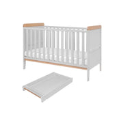 Tutti Bambini Rio 3 Piece Room Set with Pocket Sprung Mattress - Dove Grey/Honey Oak image 11