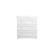 Tutti Bambini Rio 3 Piece Room Set with Sprung Mattress - White image 12