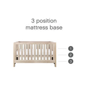 Tutti Bambini Modena 2 Piece Room Set with Sprung Fibre Mattress - Oak image 8