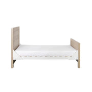 Tutti Bambini Modena 2 Piece Room Set with Sprung Fibre Mattress - White/Oak image 11