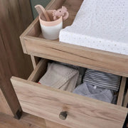 Tutti Bambini Como 2 Piece Furniture Set - Distressed Oak/Slate Grey image 7