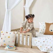 Tutti Bambini Grande Casa Montessori Toddler Floor Bed 90x200cm - Harvest Oak image 3