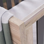 Tutti Bambini Como Cot Bed - Distressed Oak/Slate Grey image 6
