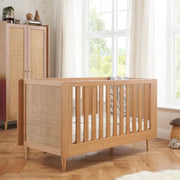 Tutti Bambini Japandi Cot Bed - Light Oak image 1