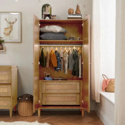 Tutti Bambini Japandi Wardrobe - Light Oak image 3