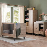 Tutti Bambini Como Chest Changer - Distressed Oak/Slate Grey image 7