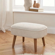 Tutti Bambini Micah Rocking Chair & Footstool - Boucle Biscuit image 4