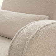 Tutti Bambini Micah Rocking Chair & Footstool - Boucle Biscuit image 6