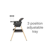 Tutti Bambini Nova Birth to 12 Years Complete Highchair Package - Grey/Oak image 5