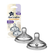 Tommee Tippee Closer to Nature Vari Flow Teats – Pack of 2 image 1