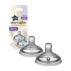Tommee Tippee Closer to Nature Vari Flow Teats – Pack of 2