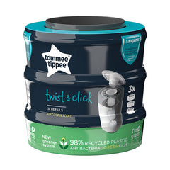 Tommee Tippee Twist & Click Refill Cassettes – 3 Pack