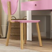 AIYAPLAY Kids Desk & Chair Set with Drawer – Pink image 7