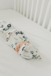 Copper Pearl Knitted Swaddle Blanket Jo image 6