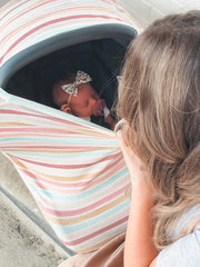 Copper Pearl Nursing & Car Seat Cover Enchanted image 10