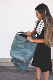 Copper Pearl Nursing & Car Seat Cover Hunter image 13