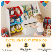 AIYAPLAY Toy Storage Unit with 6 Removable Bins image 7