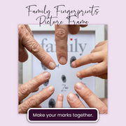 Baby Hand or Foot Print Framed Ink Keepsake Kit - 2 Designs image 4