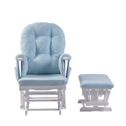 Haywood Reclining Glider Chair with Footstool image 13