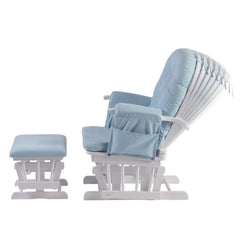 Haywood Reclining Glider Chair with Footstool