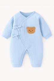 The Cozy Blue Boucle Baby Bear & Blue Rainbow Personalised Gift Box image 3