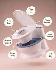 Pote Pals My First WC Potty - Blue image 8