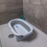 Vital Baby Foldable Baby Bath - Grey & White image 4