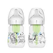 Dr Brown's Options+ Bottle Design Jungle 150ml 2Pk image 1