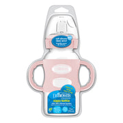 Dr Brown's Milestones™ Sippy Spout Bottle with Silicone Handles Pink 270ml image 2