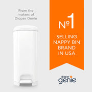 Angelcare Classic XL Nappy Bin Starter With 4 Pk Refills image 3