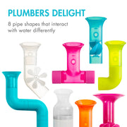 Boon Pipes, Tubes & Cogs Bath Toy Set image 7