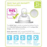 MAM SkinSoft Silicone Teat Slow Flow 2Pk image 3