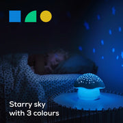 Pabobo by Angelcare Mushroom Musical Stars Projector  - Blue image 3