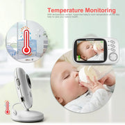 Wireless Video Baby Monitor with LCD Screen, Two-Way Audio, Night Vision & Temperature Monitoring image 6