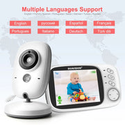 Wireless Video Baby Monitor with LCD Screen, Two-Way Audio, Night Vision & Temperature Monitoring image 8