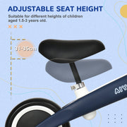 AIYAPLAY Baby Balance Bike, with Adjustable Seat, for 1.5-3 Years - Blue image 5