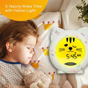 Zeepy Kip the Kitty 4 Phase Sleep Trainer Clock image 5