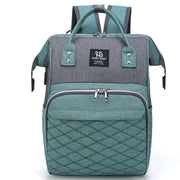 Large Capacity Multifunctional Usb Rechargeable Oxford Cloth Lightweight Baby Diaper Bag image 5