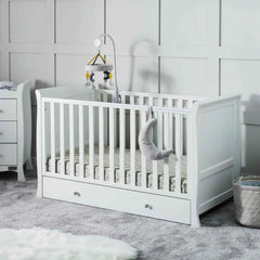 Ickle Bubba Snowdon Classic Cot Bed White