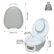 My Carry Potty - Pearl Grey image 8