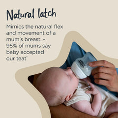 Tommee Tippee Closer to Nature Medium Flow Teats 3+ Months – Pack of 2