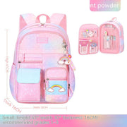 Gradient & Starry Sky Primary School Backpack image 9