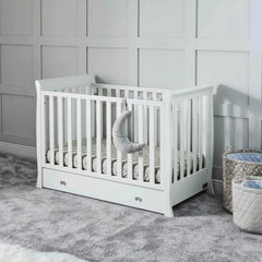 Ickle Bubba Snowdon Mini Cot Bed White